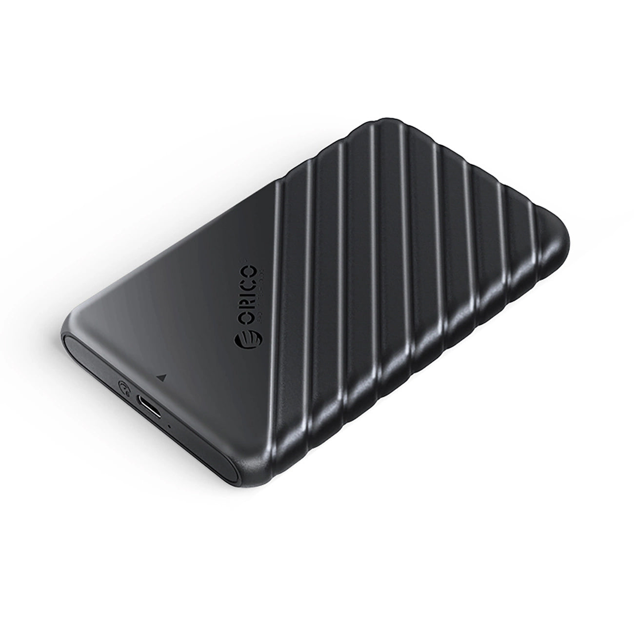 Orico 25PW1C-C3-kotelo HDD/SSD SATA 2,5 tuumaa varten, USB-C, musta