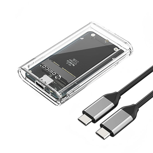 Orico TC10-MS -kotelo mSATA SSD:lle, läpinäkyvä
