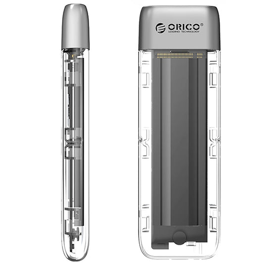 Orico TXM2-C3 -kotelo SSD M.2 NVMe:lle, harmaa