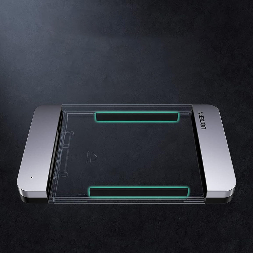 Rack UGREEN CM300 (70499) HDD / SSD SATA 2.5 tuumaa, USB-C, Harmaa