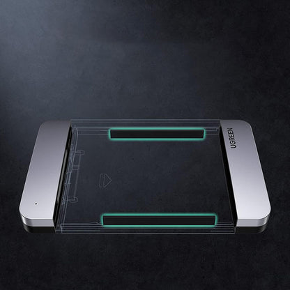 Rack UGREEN CM300 (70499) HDD / SSD SATA 2.5 tuumaa, USB-C, Harmaa