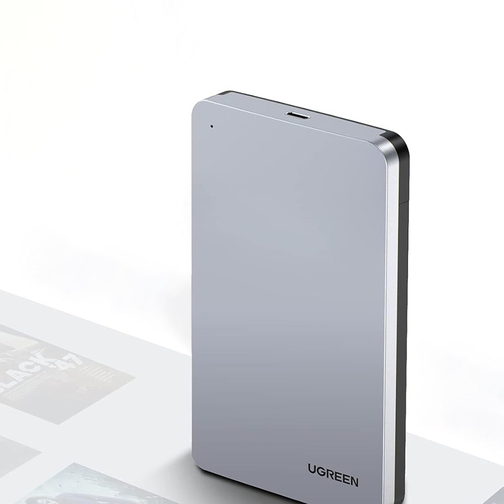 Rack UGREEN CM300 (70499) HDD / SSD SATA 2.5 tuumaa, USB-C, Harmaa
