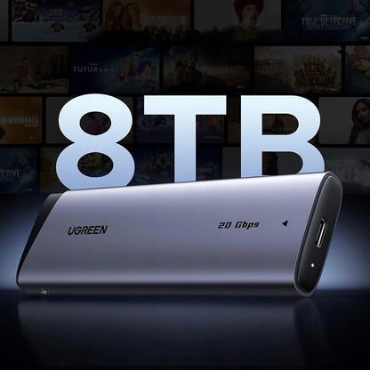 UGREEN CM767 (55150) -teline M.2 NVMe SSD:lle, Harmaa