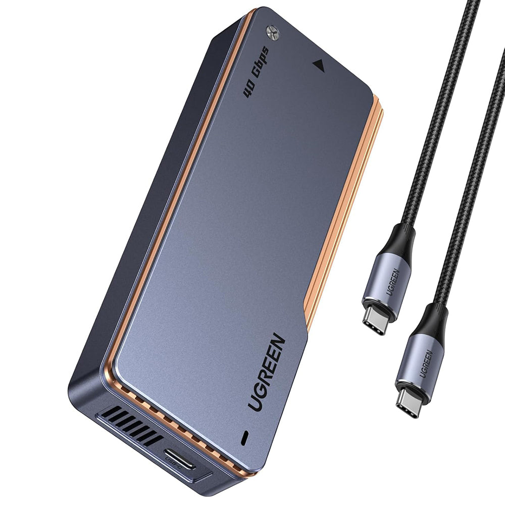 UGREEN D703 (65727) -teline SSD M.2 NVMe:lle, Musta