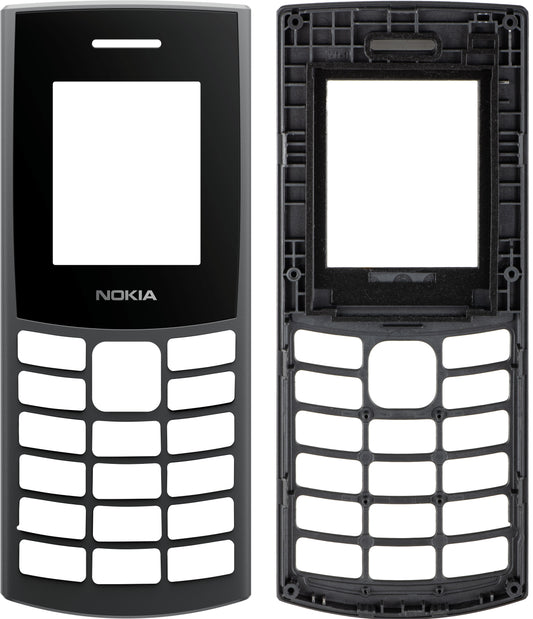 Etukansi Nokia 105 4G 2nd Edition, hiilenharmaa