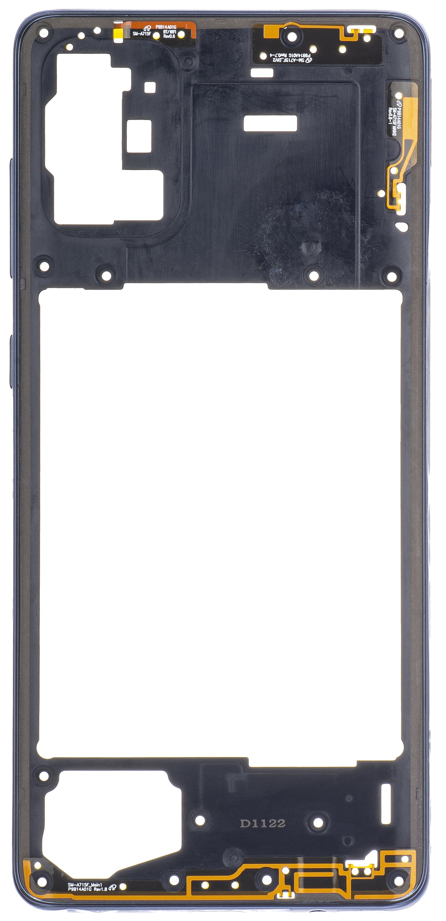 Samsung Galaxy Galaxy A71 A715, musta (Prism Crush Black)