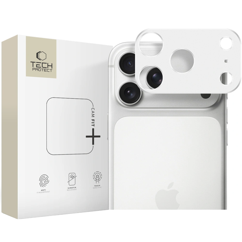 Kameran takasuojakehys Tech-Protect Camalloy Fit+ Apple iPhone 17 Pro Maxille, Alumiini, Hopea