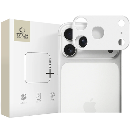 Kameran takasuojakehys Tech-Protect Camalloy Fit+ Apple iPhone 17 Pro Maxille, Alumiini, Hopea