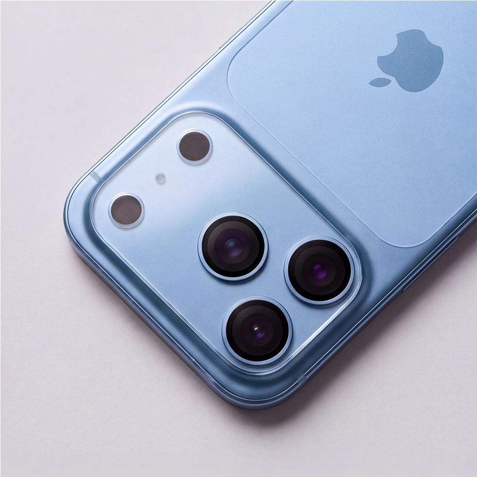 Tech-Protect Cam Fit+ takakameran suojakehys Apple iPhone 18 Prolle, karkaistu lasi, läpinäkyvä