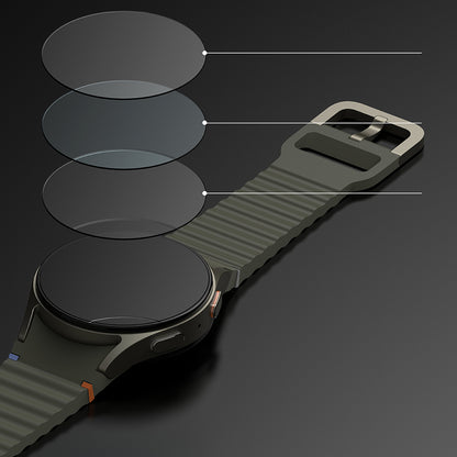 Ringke Premium Styling -suojakehys Samsung Galaxy Watch7 40mm:lle, Malli 3, Musta