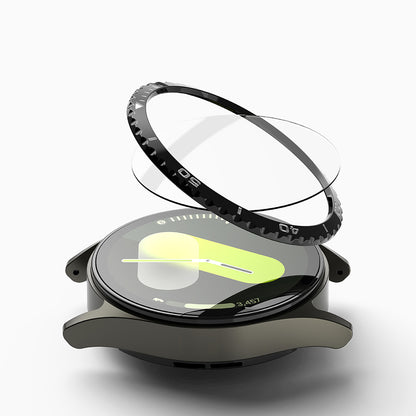 Ringke Styling -suojakehys Samsung Galaxy Watch7 40mm:lle, Malli 6, Musta