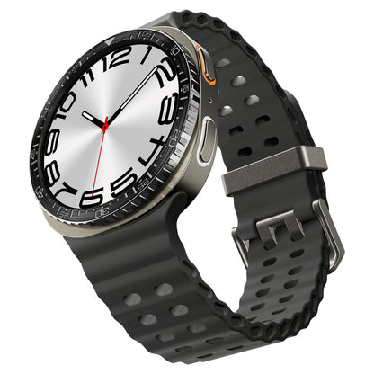 Spigen Tune Diver -suojakehys Samsung Galaxy Watch8 44mm:lle, Musta