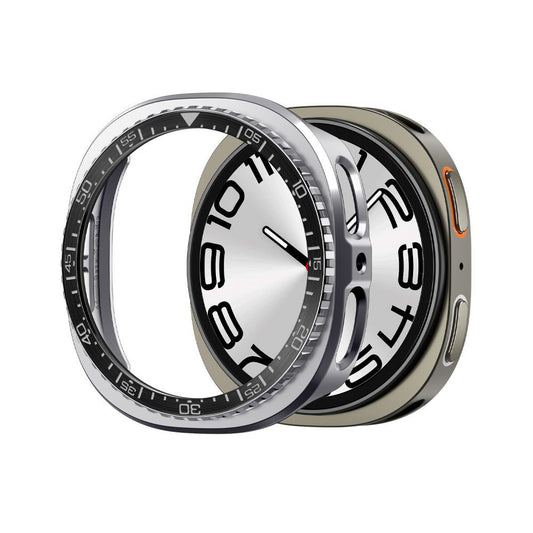 Spigen Tune Pro Diver -suojakehys Samsung Galaxy Watch8 44mm:lle, Musta