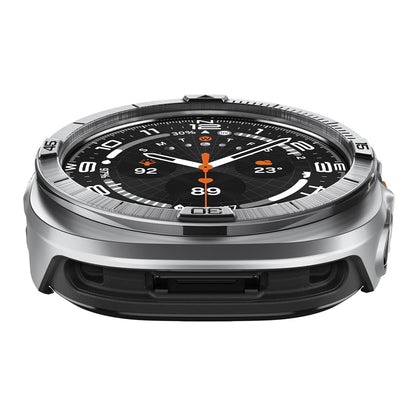 Spigen Tune Pro Pilot -suojakehys Samsung Galaxy Watch Ultra2:lle, hopea ACS11618