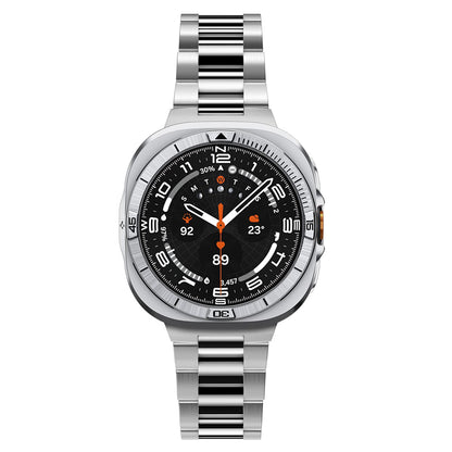 Spigen Tune Pro Pilot -suojakehys Samsung Galaxy Watch Ultra2:lle, hopea ACS11618
