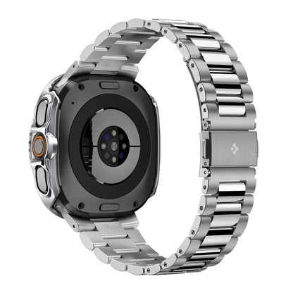 Spigen Tune Pro Pilot -suojakehys Samsung Galaxy Watch Ultra2:lle, hopea ACS11618