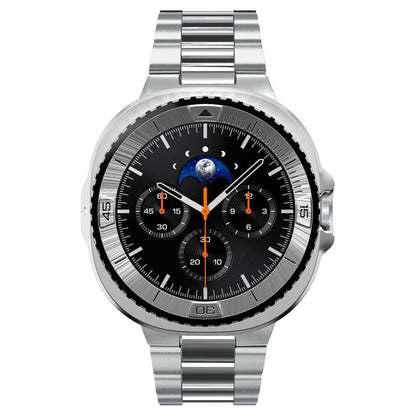 Spigen Tune Pro Pilot Protection Frame for Samsung Galaxy Watch8 Classic, Silver ACS10017