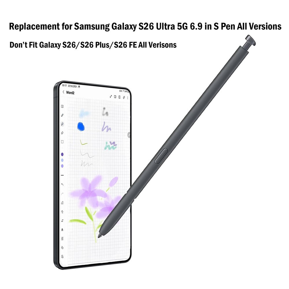 OEM S-Pen Samsung Galaxy S26 Ultra S948:lle, Musta