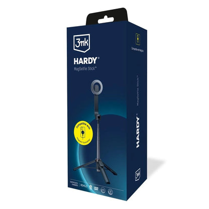 Selfie Stick Bluetooth 3MK Hardy MagSelfie, Universal, Musta