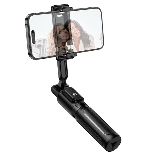 Selfie-tikku Bluetooth Borofone BY14 Graceful, 4,5 tuumaa - 7 tuumaa, Musta