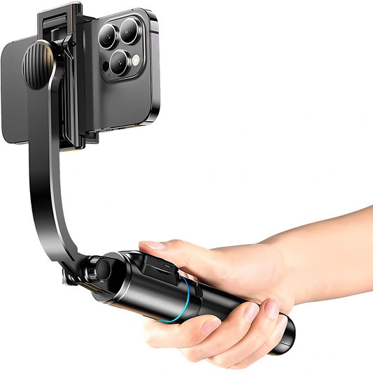 Dudao F18S Bluetooth-selfiekeppi, yleismallinen, musta