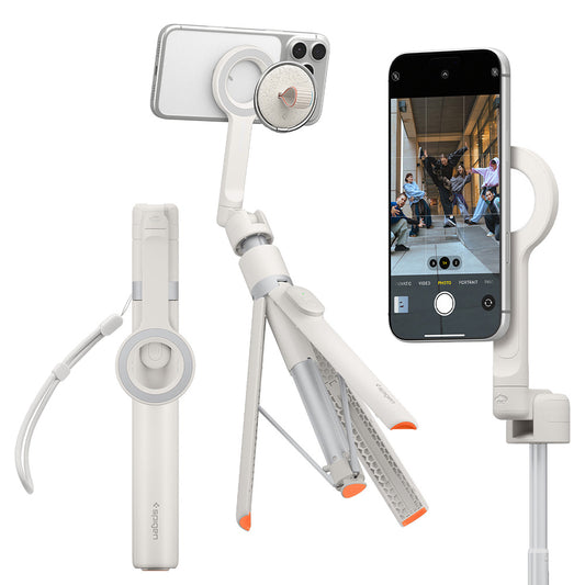 Selfie-tikku Bluetooth Spigen S582W, Universaali, Beige AMP11373