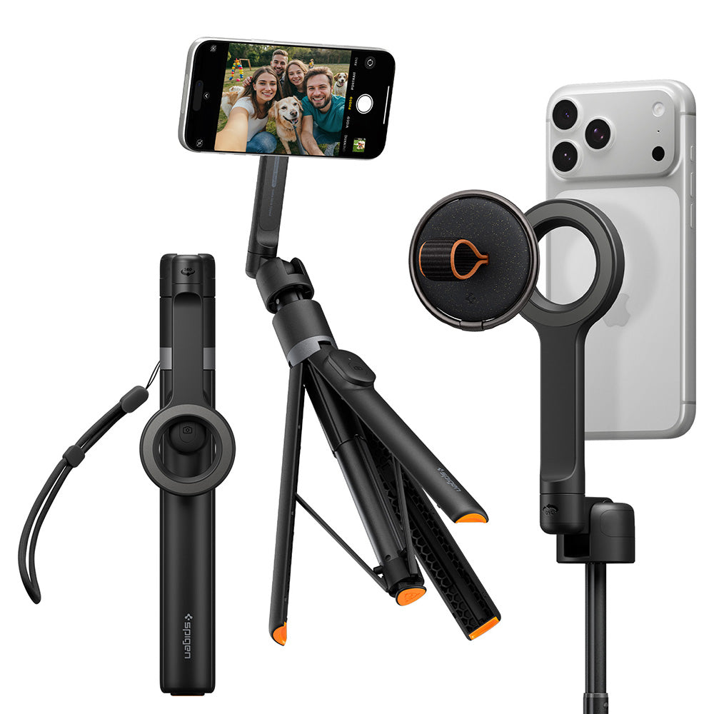 Selfie-tikku Bluetooth Spigen S582W, Universaali, Musta AMP11372