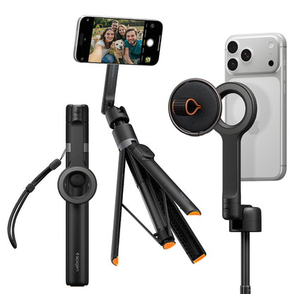 Selfie-tikku Bluetooth Spigen S582W, Universaali, Musta AMP11372