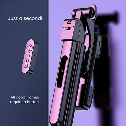 Selfie Stick Bluetooth Techsuit K30S, Universal, Musta