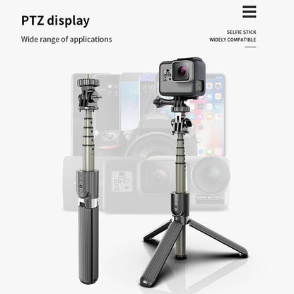 Selfie Stick Bluetooth Techsuit L03, Universal, Musta