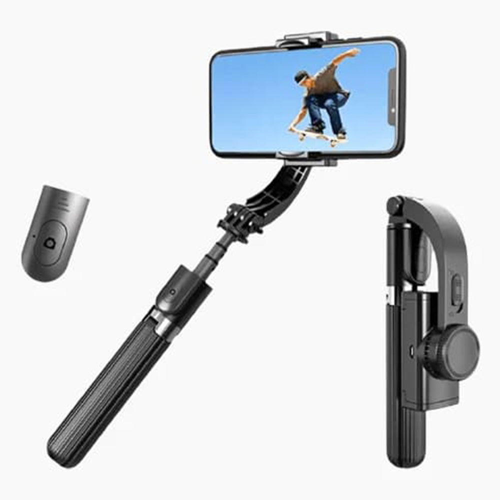 Selfie Stick Bluetooth Techsuit L08, Universal, Musta