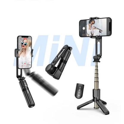 Selfie Stick Bluetooth Techsuit L18Mini, Universal, Musta