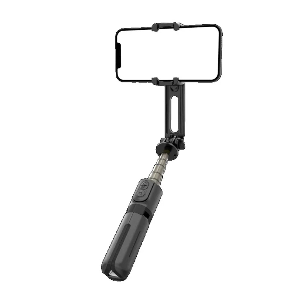 Selfie Stick Bluetooth Techsuit L18Mini, Universal, Musta