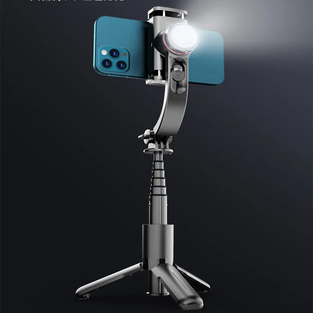 Selfie Stick Bluetooth Techsuit L18sMini, Universal, Musta