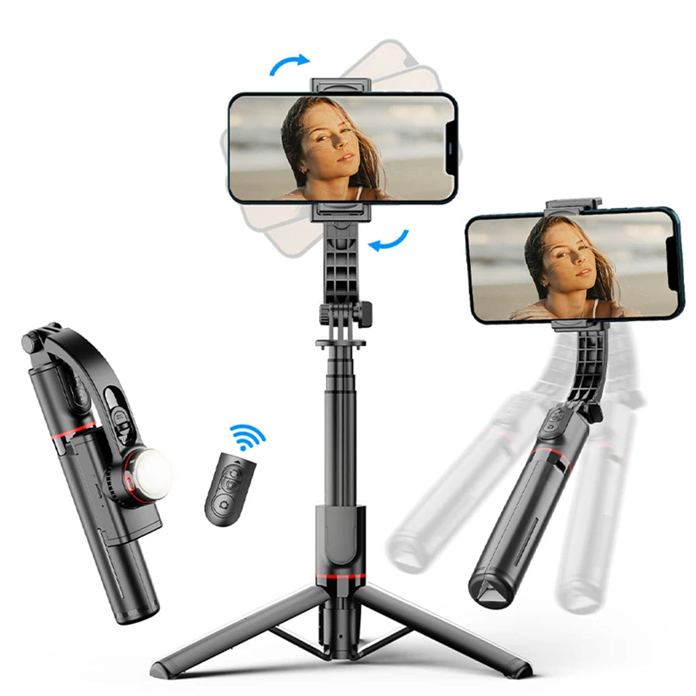 Selfie Stick Bluetooth Techsuit L19s, Universal, Musta