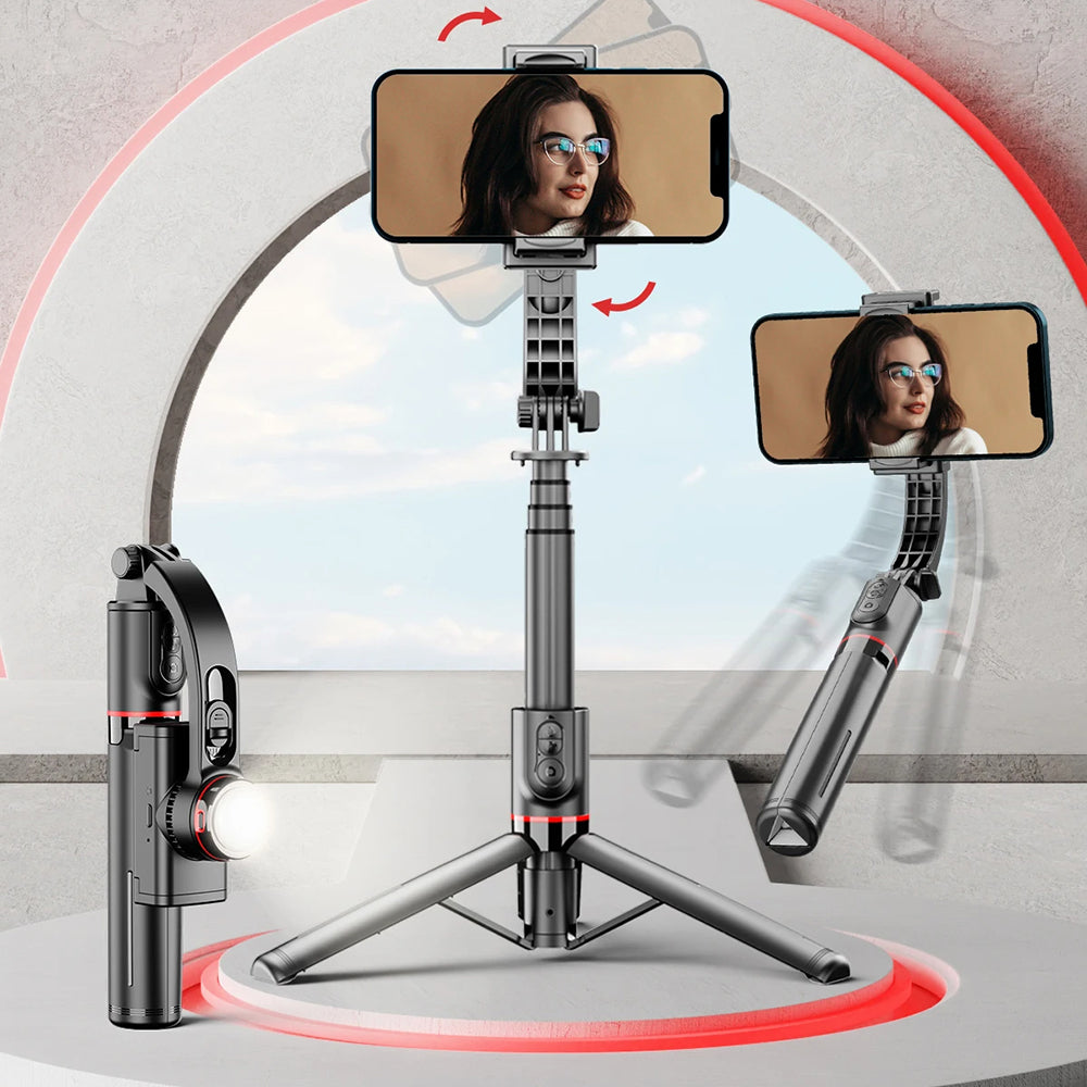 Selfie Stick Bluetooth Techsuit L19s, Universal, Musta