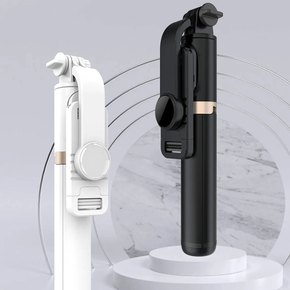 Selfie Stick Bluetooth Techsuit Q03, Universal, Musta