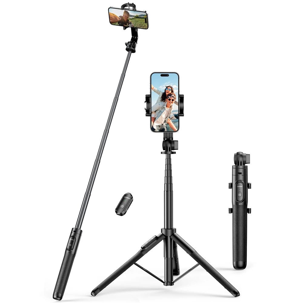 Selfie Stick Bluetooth UGREEN LP586, Universal, Musta