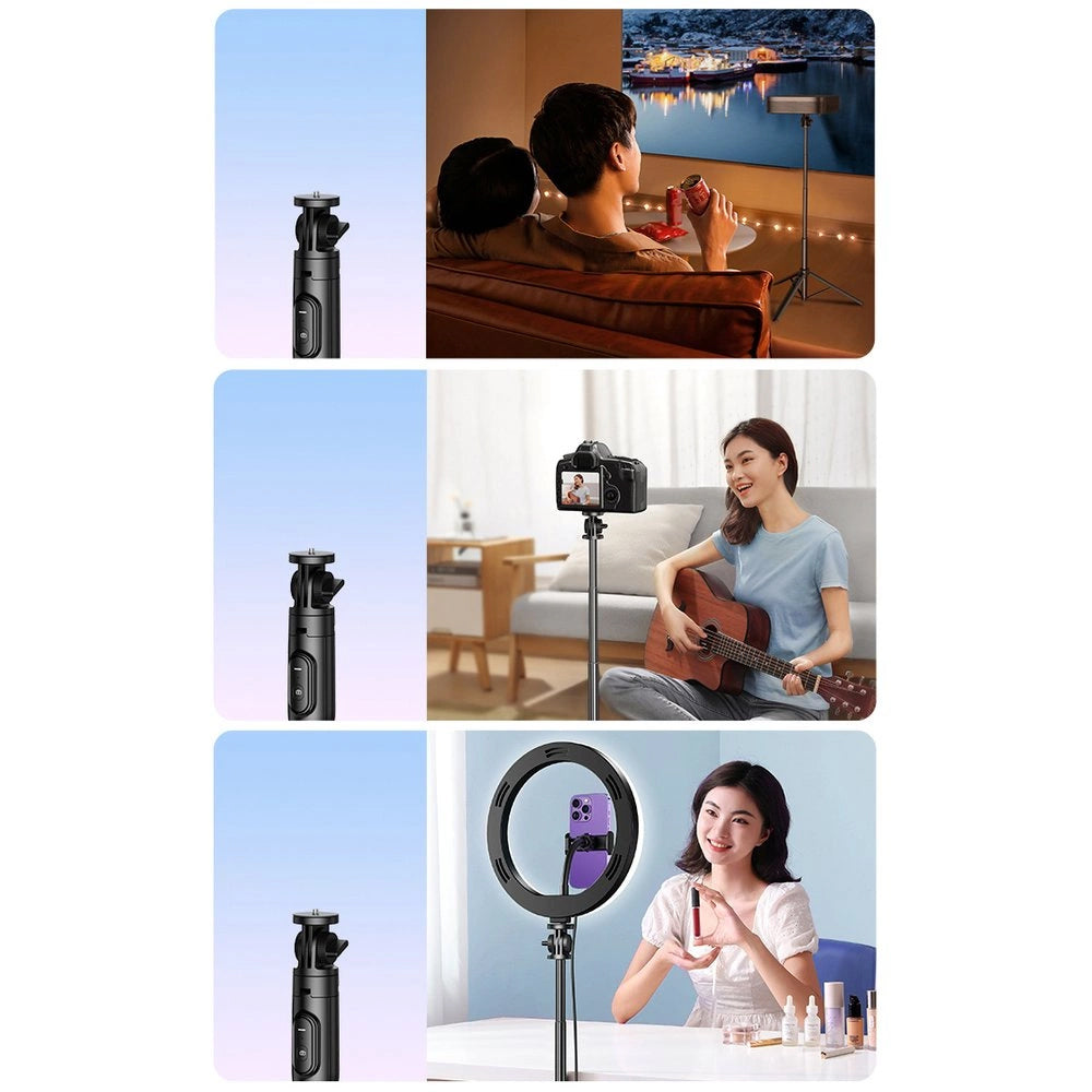 Selfie Stick Bluetooth UGREEN LP586, Universal, Musta