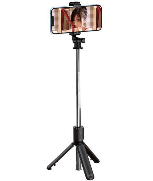 Selfie Stick Bluetooth XO Design SS09, Universal, Musta
