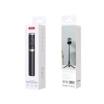 Selfie Stick Bluetooth XO Design SS14, Universal, Musta