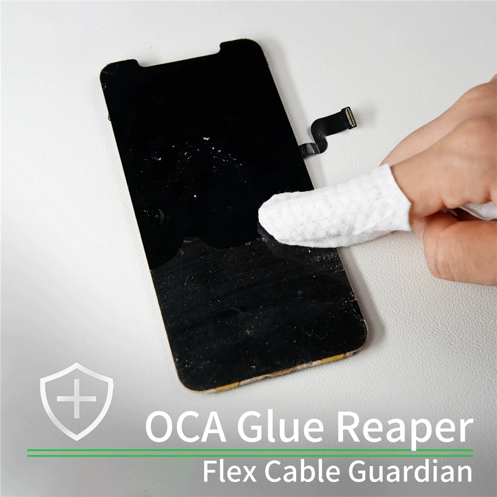 2UUL FA01 Wet Cleaning Wipes for OCA / LOCA Adhesive Removal, Set of 50 pieces