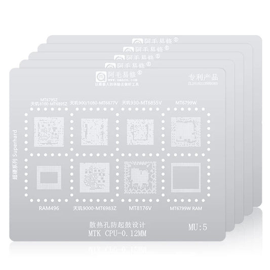 Amaoe BGA-silmäke CPU:lle MTK MU1-5