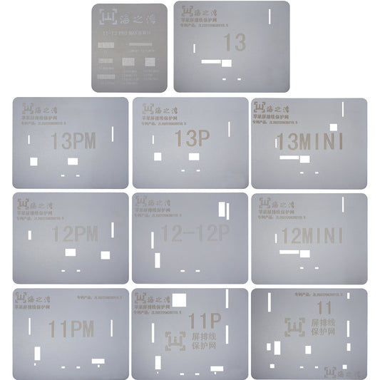 OEM BGA-maski Apple iPhone 11 - 15 -sarjalle, Touch IC