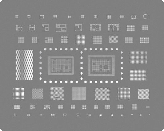 BGA-maski Relife RL-044 IPZ16 Apple iPhone 17:lle, CPU