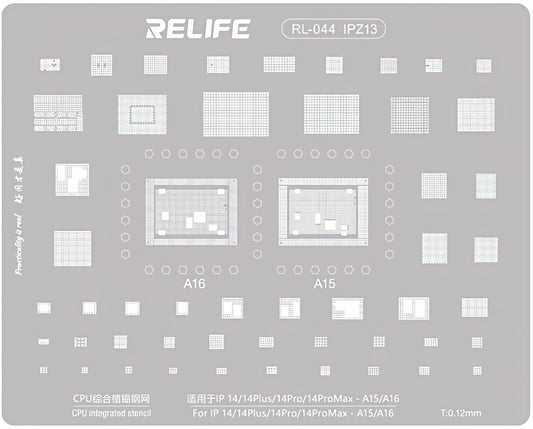 Sita BGA Relife RL-044 IPZ13 Apple iPhone 14 / 14 Plus / 14 Pro / 14 Pro Max, CPU varten