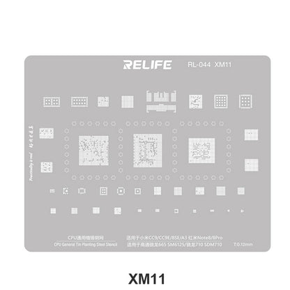 BGA-verkko Relife RL-044 V2.0 Xiaomi-sarjan suorittimille
