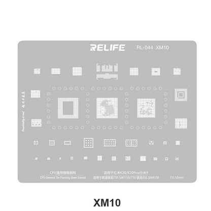 BGA-verkko Relife RL-044 V2.0 Xiaomi-sarjan suorittimille
