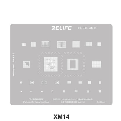 BGA-verkko Relife RL-044 V2.0 Xiaomi-sarjan suorittimille