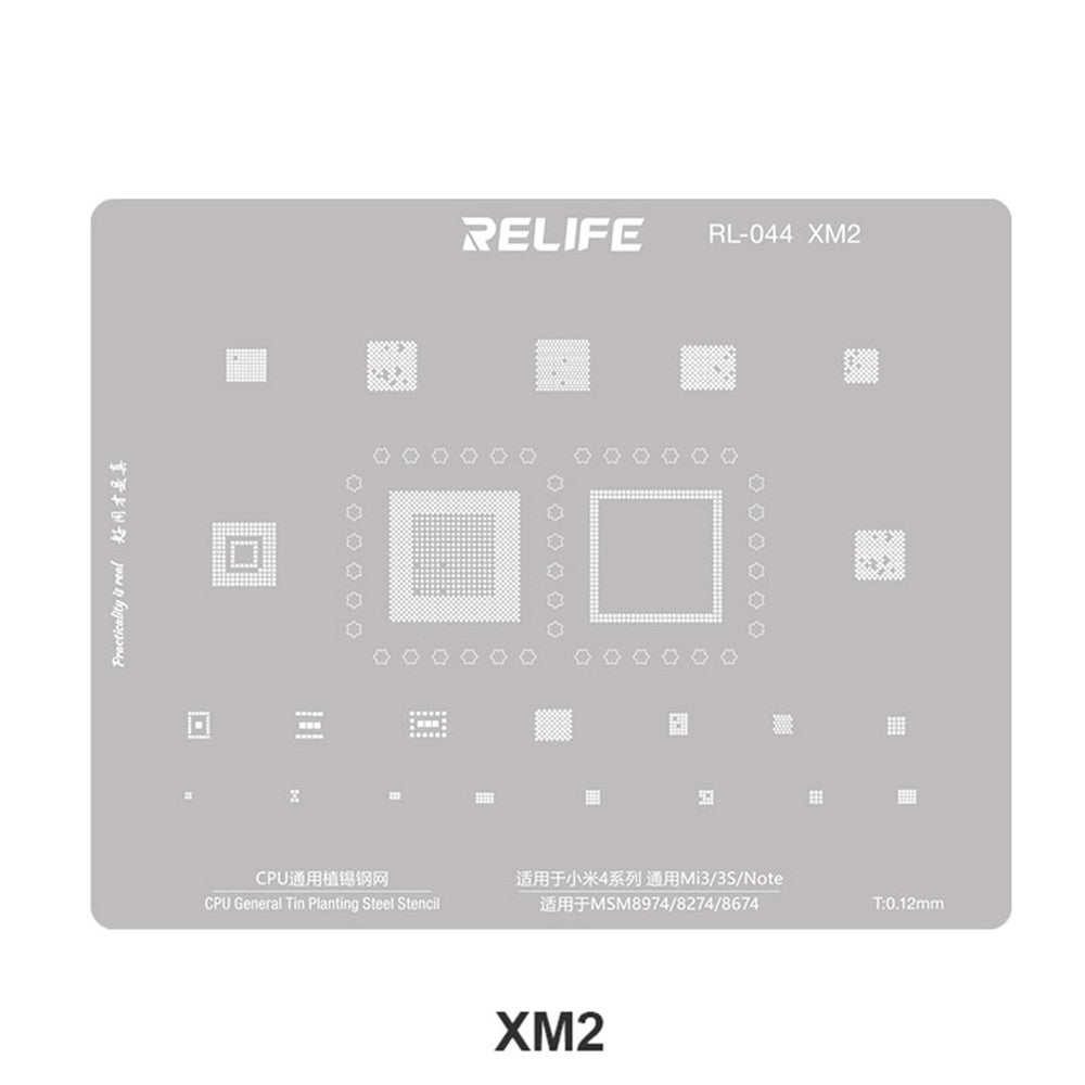 BGA-verkko Relife RL-044 V2.0 Xiaomi-sarjan suorittimille